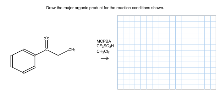 Organic major draw box right reaction conditions shown include pairs lone cl2 excess solved